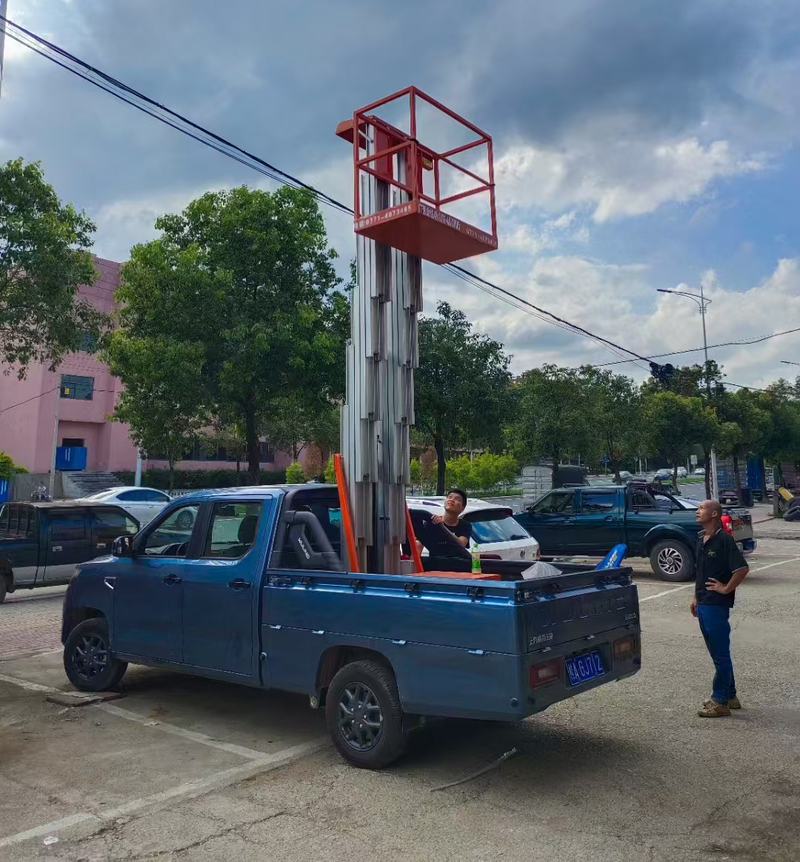 澄迈车载铝合金式高空作业车